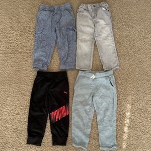 Set 4 toddler boys' jeans and trousers